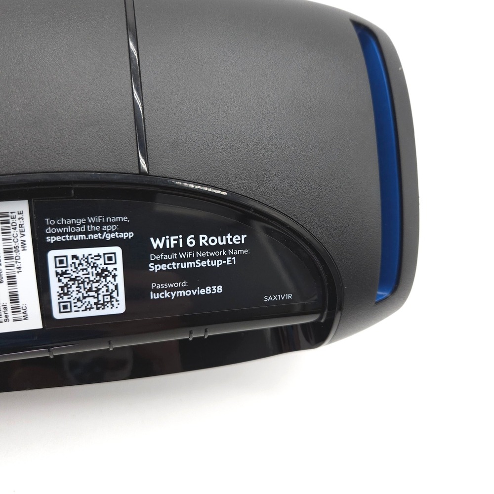 Spectrum SAXIV1R WiFi 6 Router Wireless Internet Modem (No Power Supply) - Picture 4 of 4
